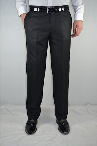 Erkek Kılasık Battal Fılafıl Kumaş Pantolon Siyah