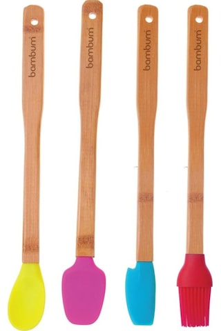 Bambum Zolly - 4'lü Spatula Seti Büyük