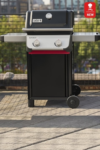 Weber Spirit 2025 Gazlı Barbekü&Mangal E-210 Siyah