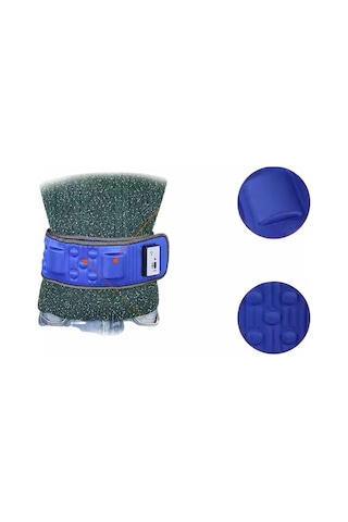 Göbek Eritme Kemeri 5 Motorlu Göbek Eritme Aleti İncelme Korsesi Eritme Zayıflama Siyah