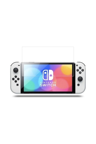 Cafele Seri-3 Temperli Nintendo Switch Oled Cam Ekran Koruyucu