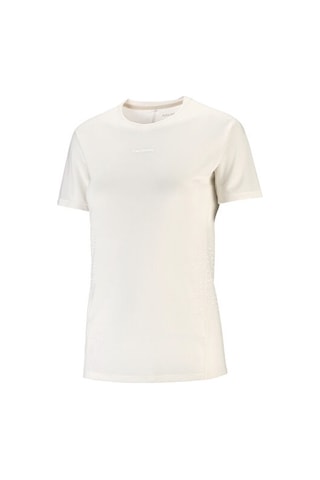 Salomon Sense Aera Ss Tee Gfx Erkek Koşu Tişörtü Lc2929700 Beyaz