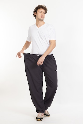 Büyük Beden Erkek Eşofman Altı Cepli Fermuarlı Blr-08- Antrasit