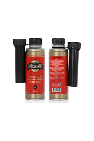 4x4 Dizel Enjektör Sistem Temizleyici 250 Ml