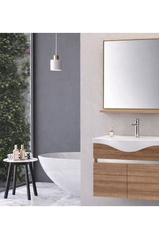 Orka - Dinar 5565 Etejerli Üst Modül Ayna Teak - 21dnr005540980 Teak