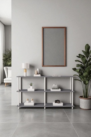 Çevir Kur Antrasit Bd 150 Cm Raflı Konsol 150 75 29 Cm Antrasit