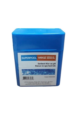 Superpool Haplı Havuz Ph Cl Test Kiti