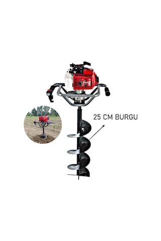Ablacks C-52 Toprak Burgu Makinesi 25 CM Burgulu