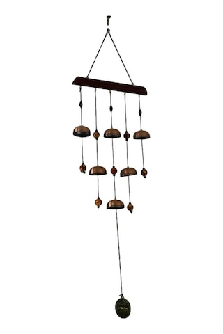 T.concept Demir Fil Halkalı Rüzgar Çanı 85 Cm