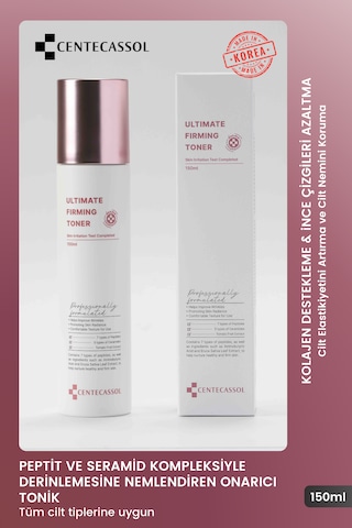 Centecassol Peptit ve Seramid Kompleksiyle ve Nemlendirici Tonik 150 ML