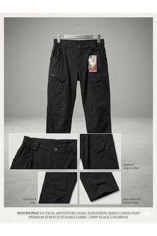 Taktik Taktikal Outdoor Takım Pantalon Gömlek Spor Dış Mekan %100 Su Geçirmez Softjel Siyah