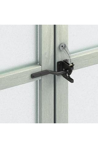 Besthome1 Suntek Çelik Çit Kapı Mandalı, Bahçe Dış Kapı Lock, Güvenlik Kilidi