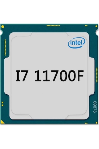 Intel Core İ7 11700F BX8070811700 2.50 GHz 16 MB LGA1200P 65W Tray Kutusuz İşlemci