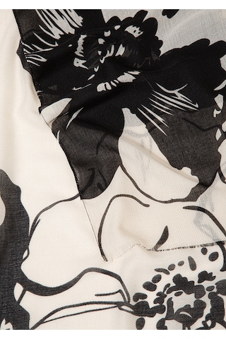 Mavi - Beyaz Şal 1913495-20454 Beyaz