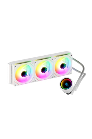 Gametech Hydra Beyaz Ahd360mm Argb Cpu Dereceli Sıvı Soğutma
