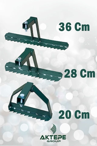 Pancar Ara Çapası 3 Bıçaklı Ot Sökme Ot Yolma T ırpan  Çapası 20 Cm 28 Cm 36 Cm Üç Çelik Bıçak