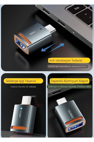 Essager Type-c To Usb 3.0 Hızlı 5a 5gbps Çevirici Dönüştürücü