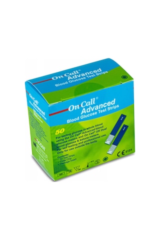 Acon OnCall Advanced Kan Şekeri Ölçüm Stribi 50'li