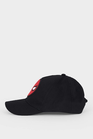 Defacto Marvel Spıderman Pamuklu Cap Şapka Erkek Çocuk X0356a626smbk27 Siyah-bk27