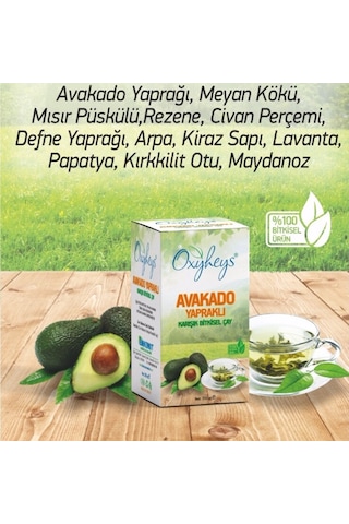 Oxyheys Avakado Yapraklı Karışık Bitisel Çay