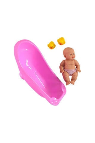 Banyo Zamanı Küvetli Bebek