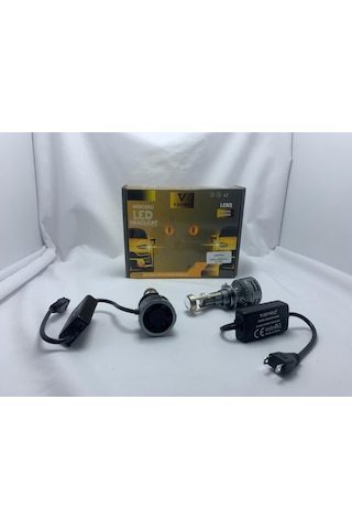 Vr Pro H7 Mega Mercekli Led Far Ampülü 22 Bin Lümen 75w