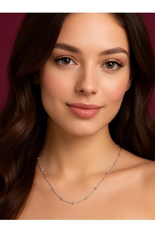 Veronika 925 Ayar Gümüş Kolye Zinciri Kolye Ve Pandantifl 418619037 Gümüş