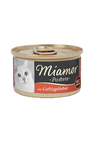 Miamor Pastete Ciğerli Konserve Yetişkin Kedi Maması 85 G