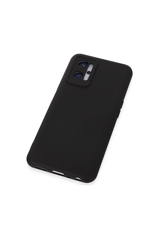 Cosmotex Newface Realme 9i 4g Kılıf Nano İçi Kadife Silikon - Siyah Sıyah