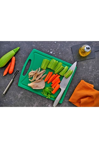 Polietilen Kesim Tahtası Yeşil 32,5 26,5 1 Cm Kırmızı