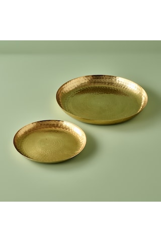 Bella Maison Serra Dekoratif Tabak Gold 29 CM