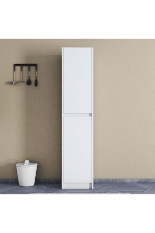 Umg Mobilya Patentli Astira Kulpsuz Boy Dolabı, Mutfak Dolabı, Ayakkabılık, Kiler/banyo Dolabı, Elbise Dolabı Beyaz