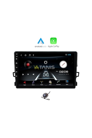 Toyota Auris Android Multimedya Navigasyon Carplay