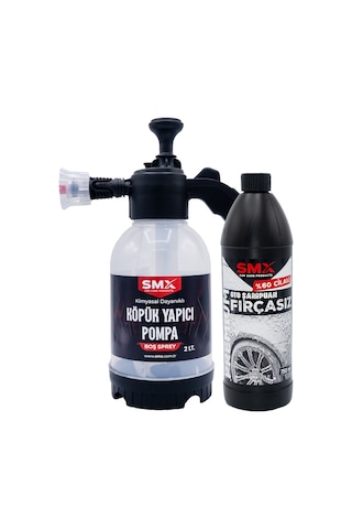 %60 Cilalı Fırçasız Oto Şampuanı + Köpük Yapıcı Basınçlı Pompa 2 Litre %60 Cilalı Fırçasız Oto Şampuanı + Köpük Yapıcı Basınçlı Pompa 2 Litre