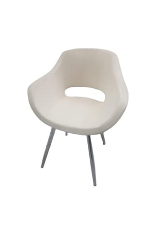 Bengimobilya Sandalye Monaco Metal Model Nikelaj Ayak Dökme Sünger Babay Face