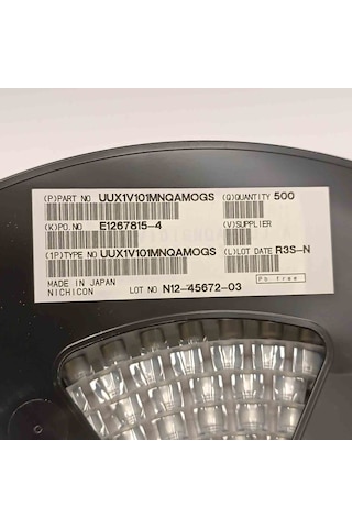 100mf 35v 10x10 Nıchıcon Smd Kondansatör 67 Adet