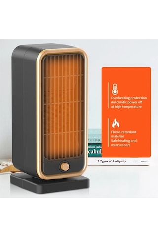 Artfulabode Jl Mini Elektrikli Isıtıcı 500w, Ptc Seramik Hızlı Isıtma Fanı