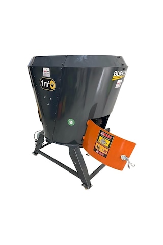 Burkon 1m³ Yem Karma Makinesi 220v