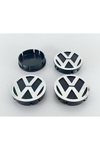 Jant Göbeği Kabartmalı Volkswagen 55/60 (55Mm Yuva) 4Lü Set