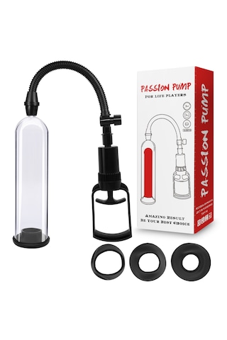 Passion Pump Yeni Nesil Güçlü Penis Vakum Pompası