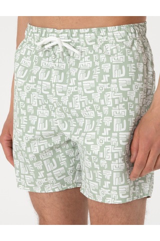 Pierre Cardin Erkek Çağla Deniz Şortu 50307957-vr016 Çağla