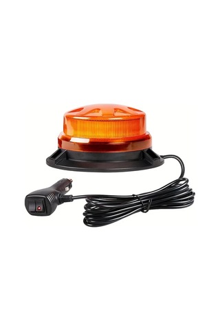 Motion003 24 Led Mini Yuvarlak Isik Bar Mavi 8 Modlar 12 24v Arac Fisi Gucu Forklift Catı Siny