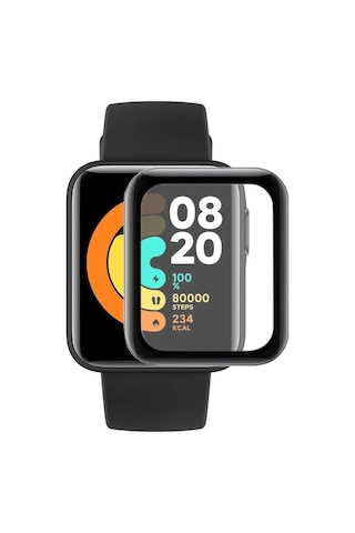 Xiaomi Redmi Watch 2 Lite Ekran Koruyucu 3D Kavisli Full Kaplama