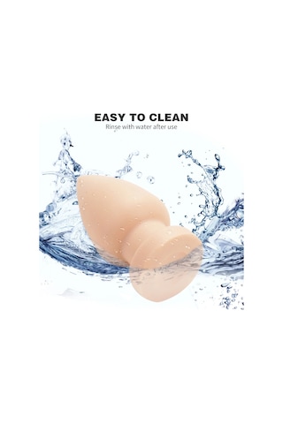 Truva Shop 17 CM Silikon Anal Plug Vantuzlu Anal Tıkaç