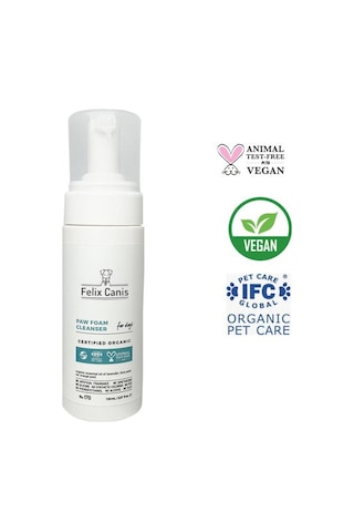 Felix Canis Köpek Pati Temizleme Köpüğü Organik Vegan 150 ML