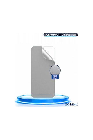 Schitec Tcl 10 Pro Uyumlu Ön Yüzey Mat Hidrojel Ekran Koruyucu 44225181