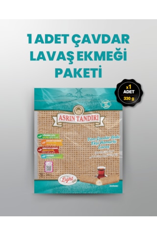 1 Paket Ekşi Hamurlu Çavdar Lavaş Ekmeği