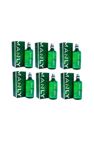 Morfose Manly Green Erkek Parfüm EDC 125 ML x 6