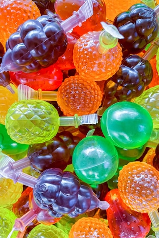 Jelly Fruıts Yenilebilir Meyveli Jole 50'li Kutu