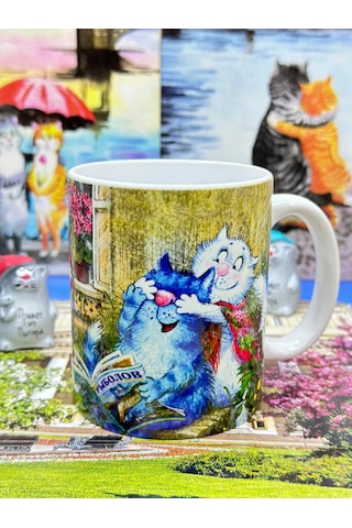 Bjorn Seramik Kupa "koshariki", Pyter 300 Ml 203592205 Beyaz